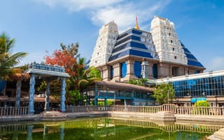 Sri Radha Krishna Temple in Bengaluru.