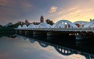 Chennai at sunset