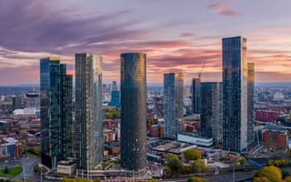 Manchester skyline