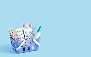 Medicine in a basket