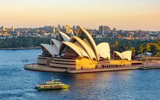 Sydney Opera House in Sydney, Australia.