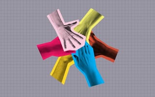 hands in the middle
