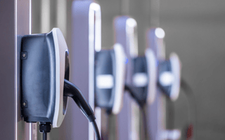EV charging and electric car