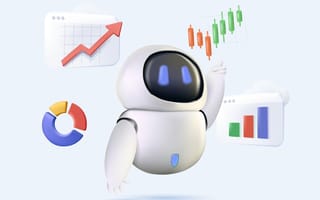 A robot views graphs