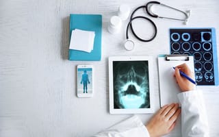 An image depicting a medical professional is shown.