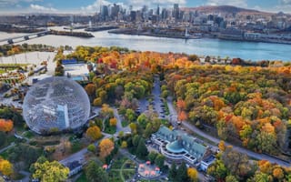 Montreal skyline.