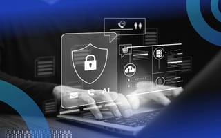 Person logging into a cloud security tool with interface illustrated