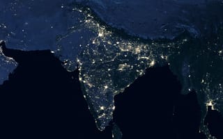Map showcasing Pune, India