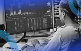investor reviewing stocks on computer