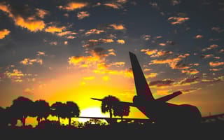 Florida Sunset, Melbourne Airport