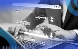 Sales person using agentic AI for a customer interaction