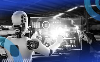 A robot and a human collaborate on code