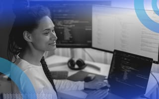 software developer writing code