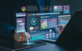 Image of data dashboard display.
