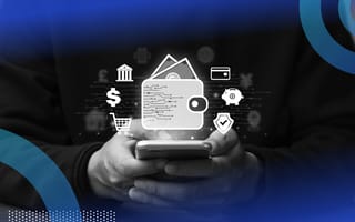 Person accessing NFTs from a crypto wallet