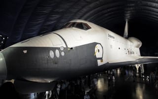 NASA spaceplane in meusuem.