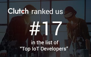 Clutch recognizes Softweb Solutions as one of the top IoT development firms
