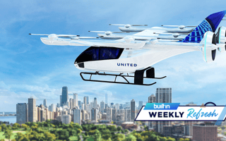 United Bought 200 Air Taxis, Upfront Got $10.5M, and More Chicago Tech News