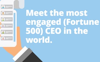 Meet the most engaged (Fortune 500) CEO in the world