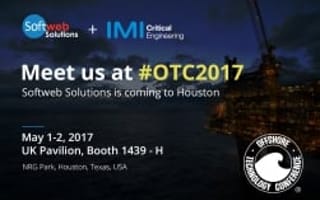 Softweb Solutions and IMI Critical Engineering to exhibit augmented reality technology at OTC 2017