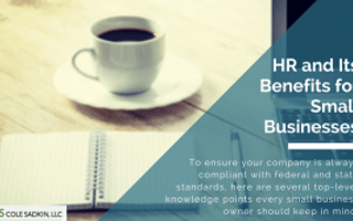HR and Its Benefits for Small Businesses