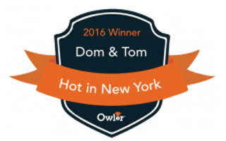 Dom & Tom Named Owler 'Hot in 2016' Winner in New York