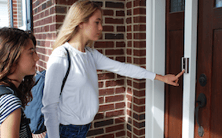 Designed by Motorola vets, this smart doorbell streams video and turns the lights on