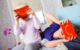 McDonald’s wants to turn your kid's Happy Meal box into a virtual reality headset