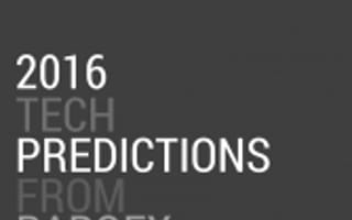 4 Tech Predictions for 2016