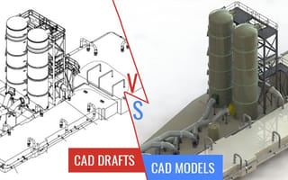 CAD Models vs. CAD Drafts: How should fabricators decide which one to adopt?