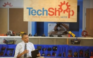 Obama's favorite makers' space, TechShop