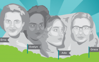 ‘Mount Codemore’ Honors Four Women Technology Titans
