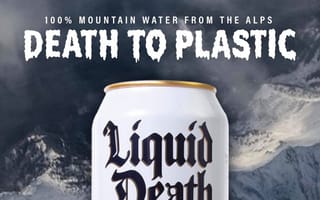 Liquid Death Raises $9M for Its Canned Water