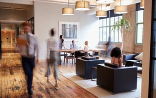 An image of an office is shown.