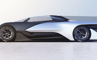 Faraday Future's electric racecar emerges from stealth at CES 