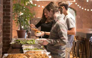 What's for lunch? 6 companies with catered meals