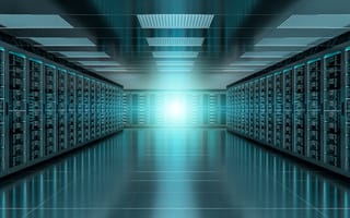 A server room