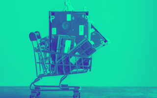 devices shopping cart iot management