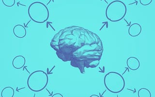 Image of a brain, header mind map