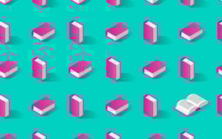 Book pattern illustration