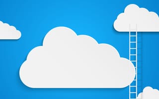 Image of ladder going up through clouds, signaling opportunities for growth