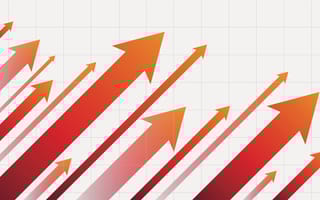 arrows pointing up