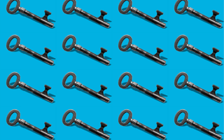 Key pattern illustration