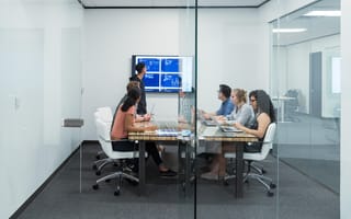 team meeting conference room