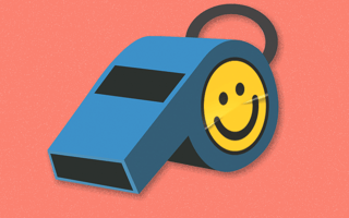A happy whistle for having difficult conversations at work.