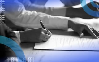 A person signs a document. /founders-entrepreneurship/certificate-of-incorporation-control-rights