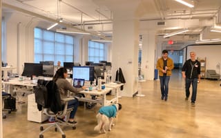Image of interior of Stash's NYC offices