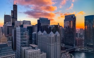 Chicago skyline | Chicago tech office openings 2021