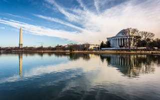 Washington, D.C. skyline.