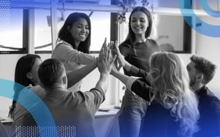 A product management team collaborates